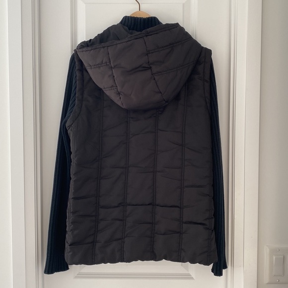 Mixed media jacket. - Picture 4 of 9